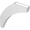 Ekena Millwork 4-in. W x 30-in. D x 36-in. H Thorton Architectural Grade PVC Knee Brace BRCP04X30X36THR - alternate 5